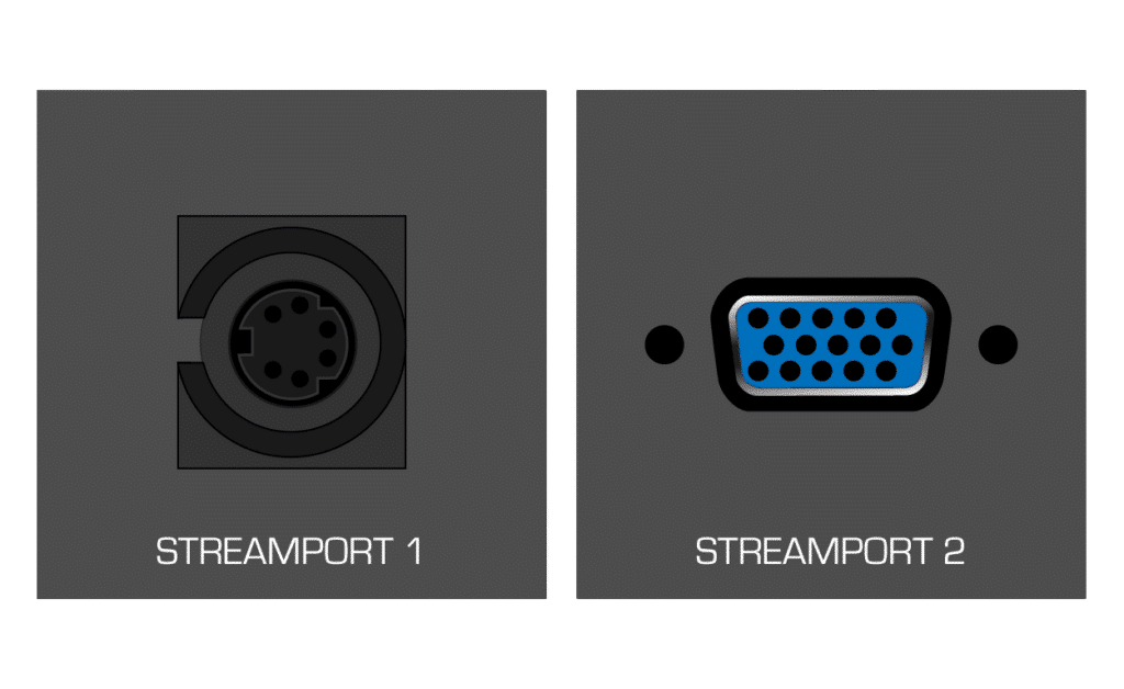 Stramport 1 Streamport 2